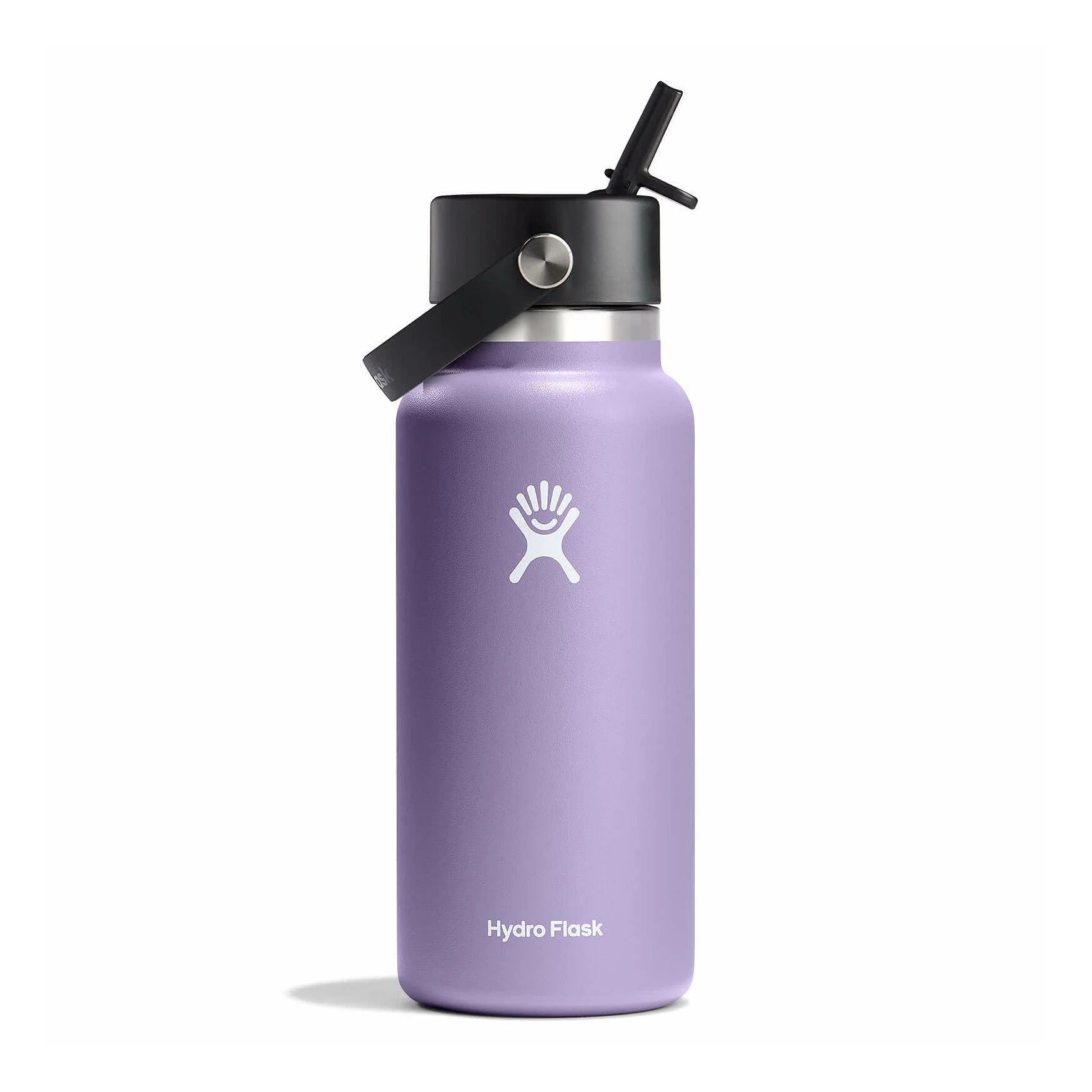 Hydro Flask 32 oz Wide Mouth with Flex Straw Cap Bottles Moonshadow | MFQYSI-610