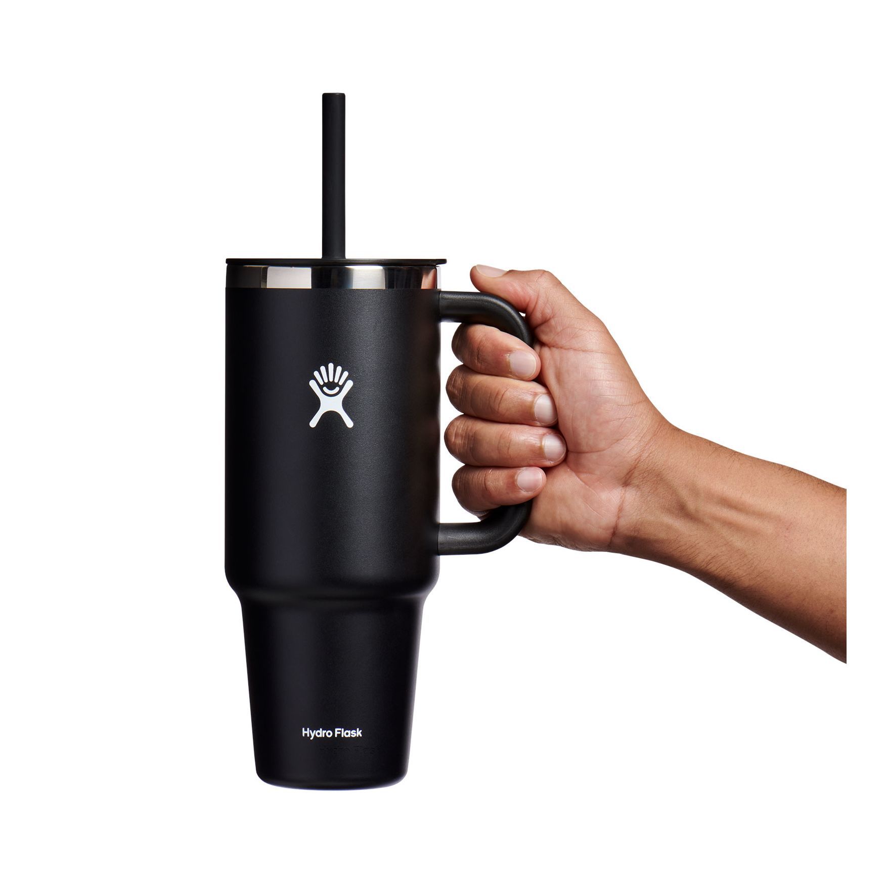 Hydro Flask 40 oz All Around Travel Tumbler Travel Tumbler Svarta | WFHTUK-098