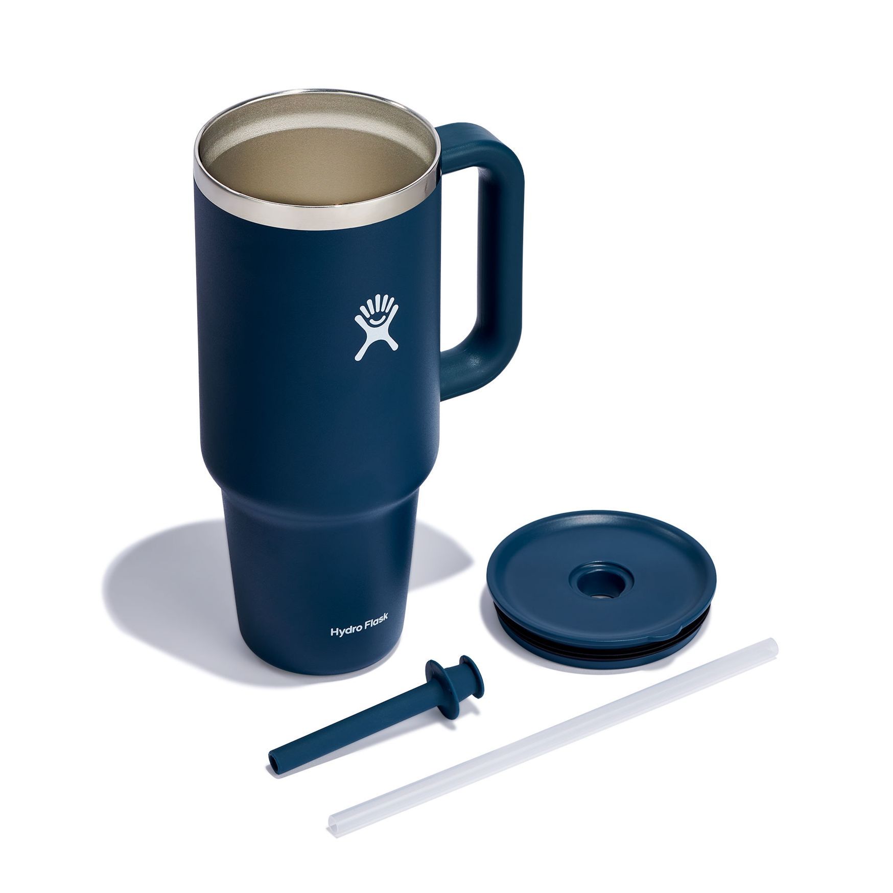 Hydro Flask 40 oz All Around Travel Tumbler Travel Tumbler Indigo | QLBSVY-614