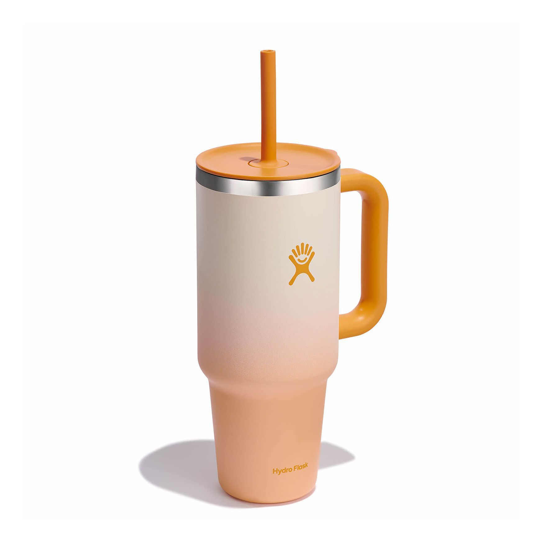 Hydro Flask 40 oz All Around Travel Tumbler Travel Tumbler Ginger Ombre | VLBSWQ-570