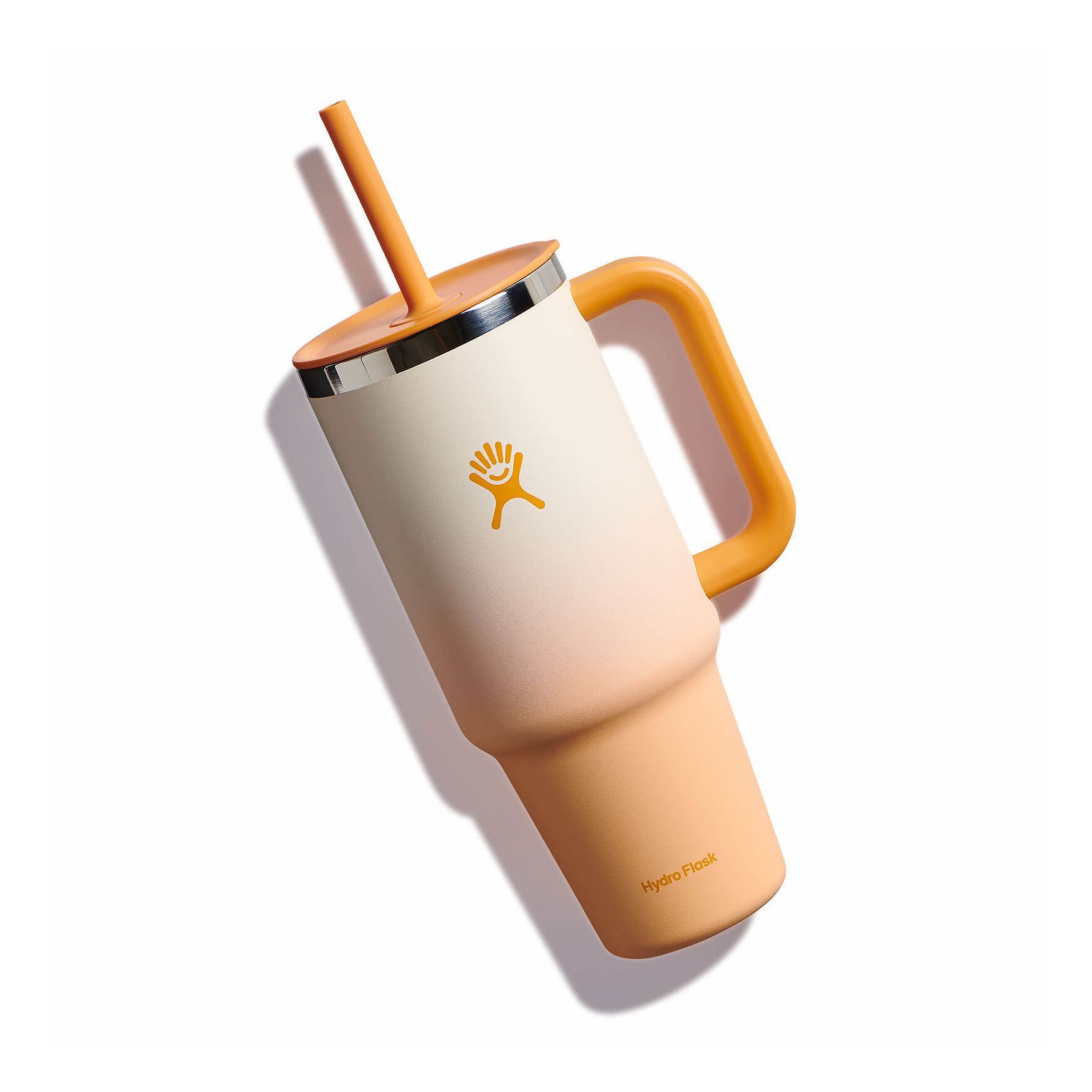 Hydro Flask 40 oz All Around Travel Tumbler Travel Tumbler Ginger Ombre | VLBSWQ-570