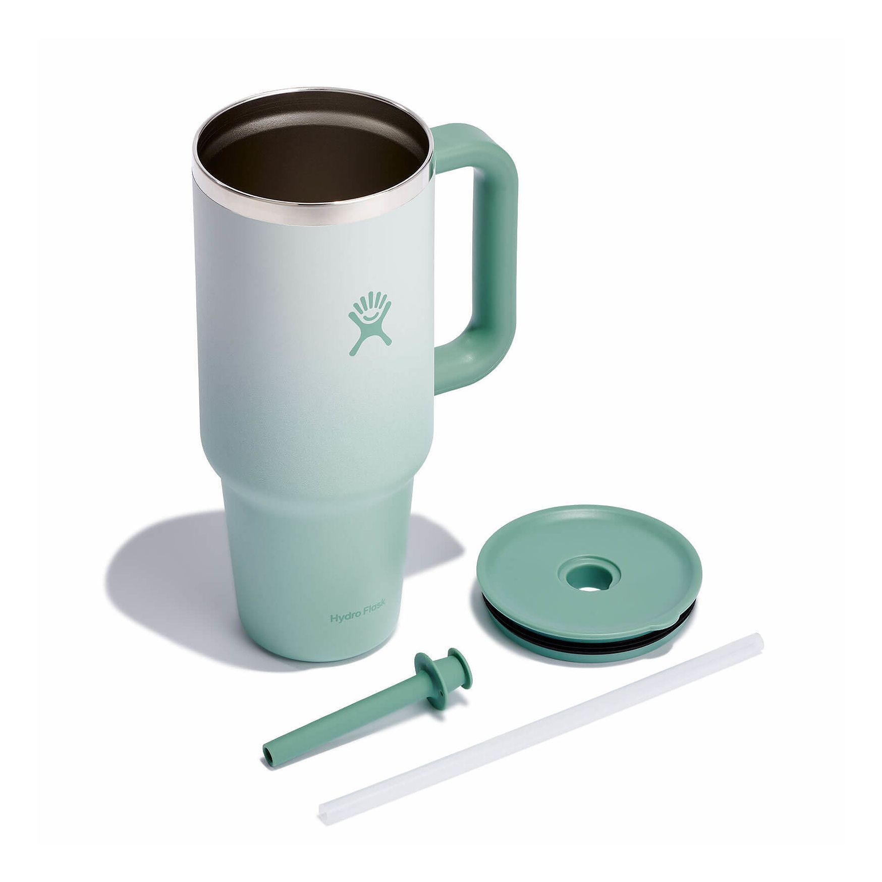 Hydro Flask 40 oz All Around Travel Tumbler Travel Tumbler Matcha Ombre | YPVHCM-274