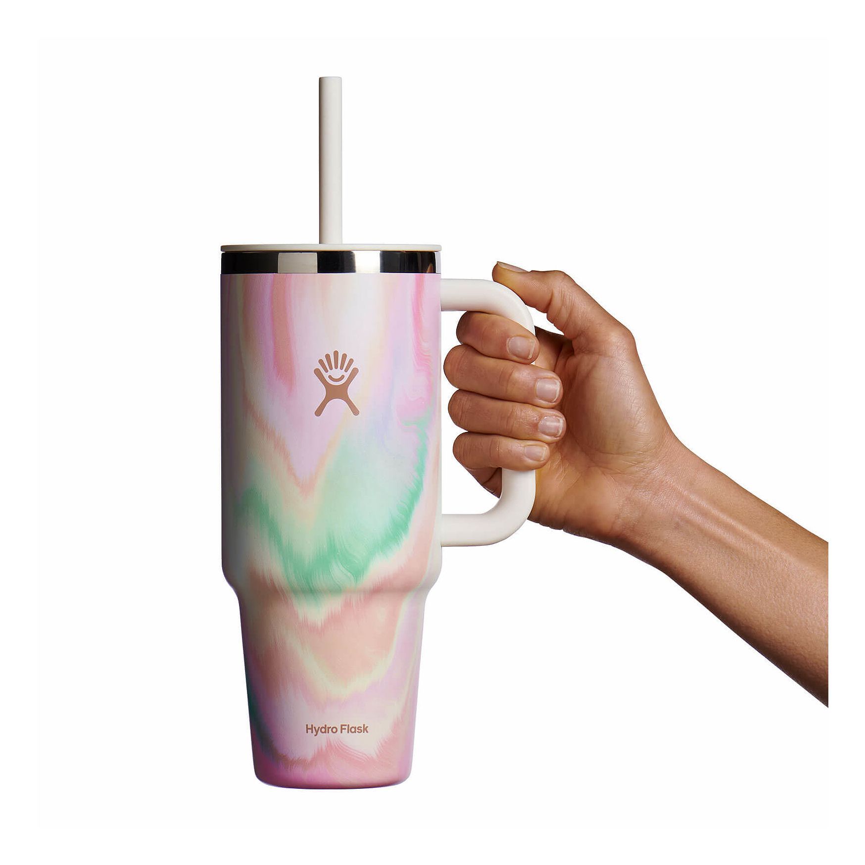Hydro Flask 40 oz All Around Travel Tumbler Travel Tumbler Sugar Crush | YFQDAS-423