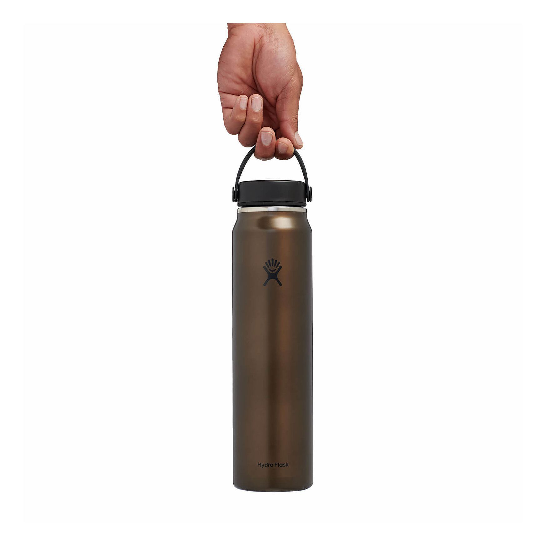Hydro Flask 40 oz Lightweight Wide Mouth Trail Series Trail Series Obsidian | VFYCQS-590