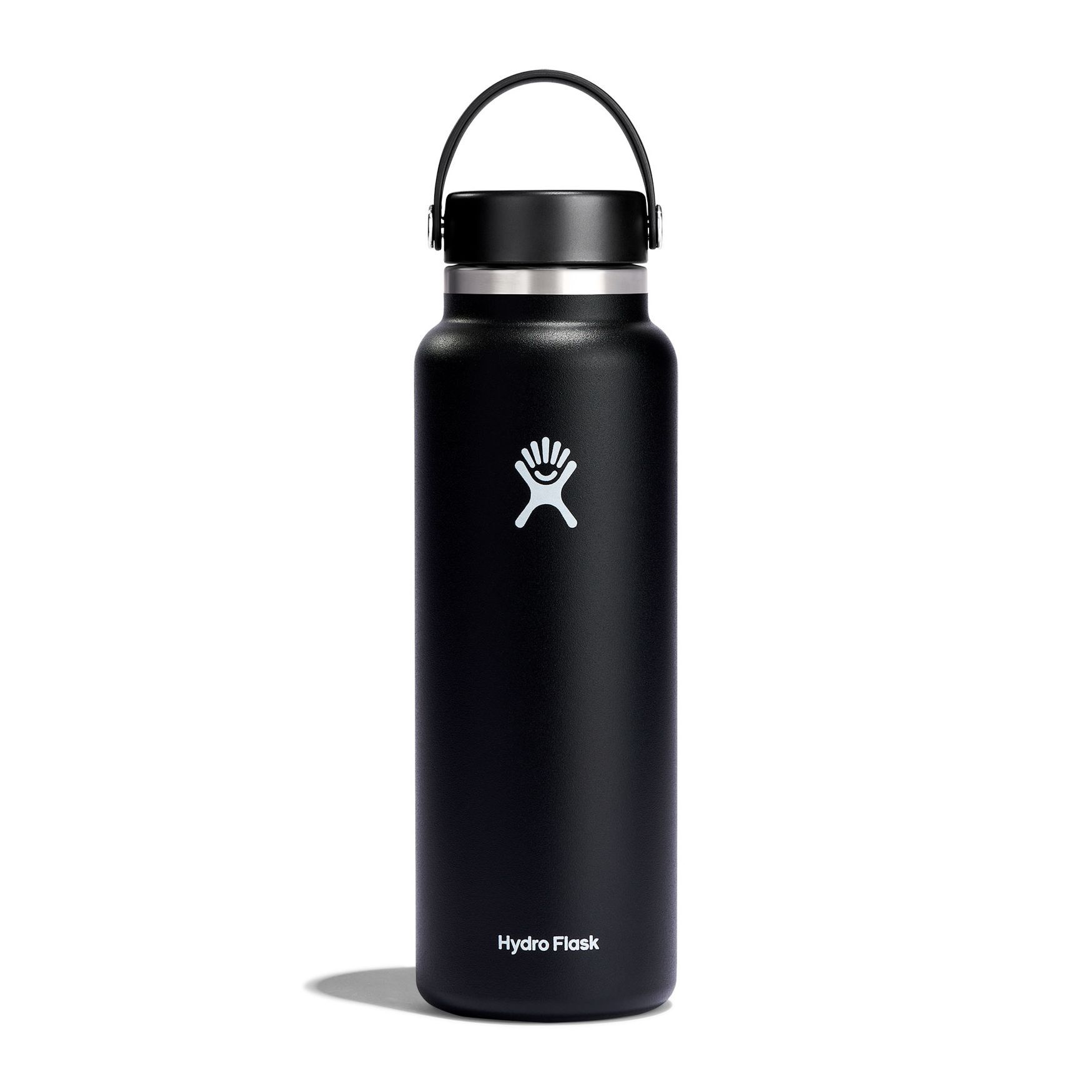 Hydro Flask 40 oz Wide Mouth Bottles Svarta | FLVICR-426