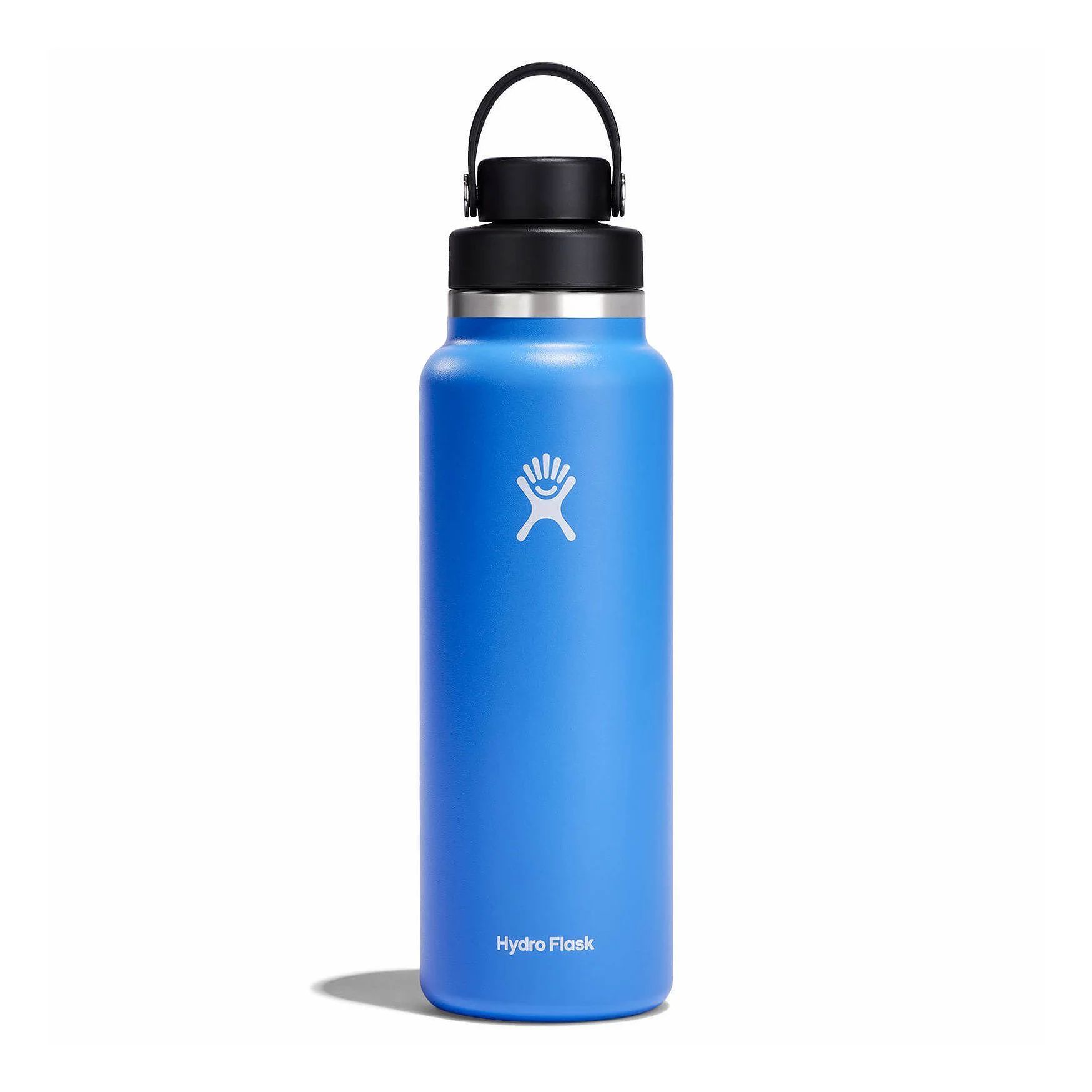 Hydro Flask 40 oz Wide Mouth with Flex Chug Cap Bottles Cascade | JVFALR-456