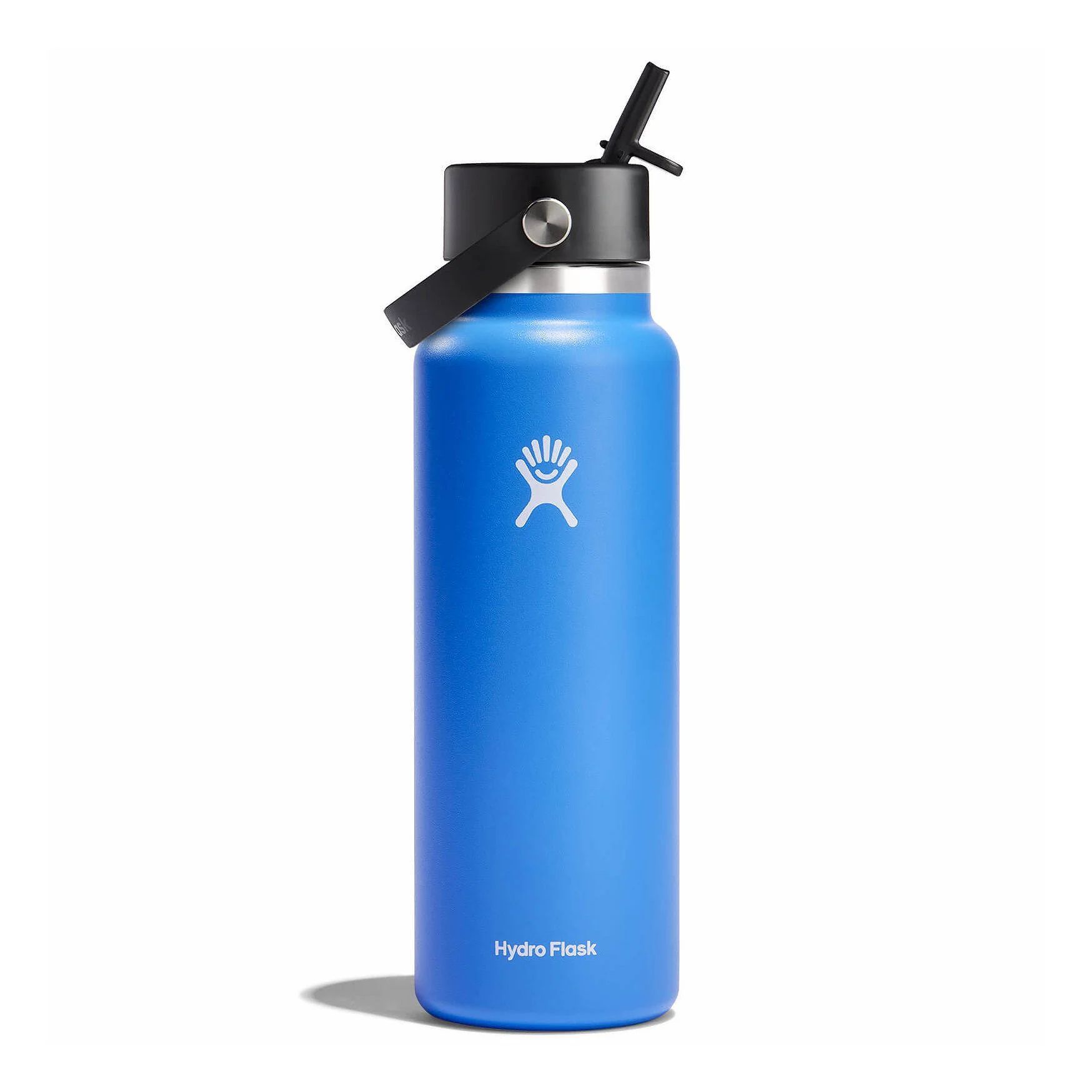 Hydro Flask 40 oz Wide Mouth with Flex Straw Cap Bottles Cascade | YKXCEW-189