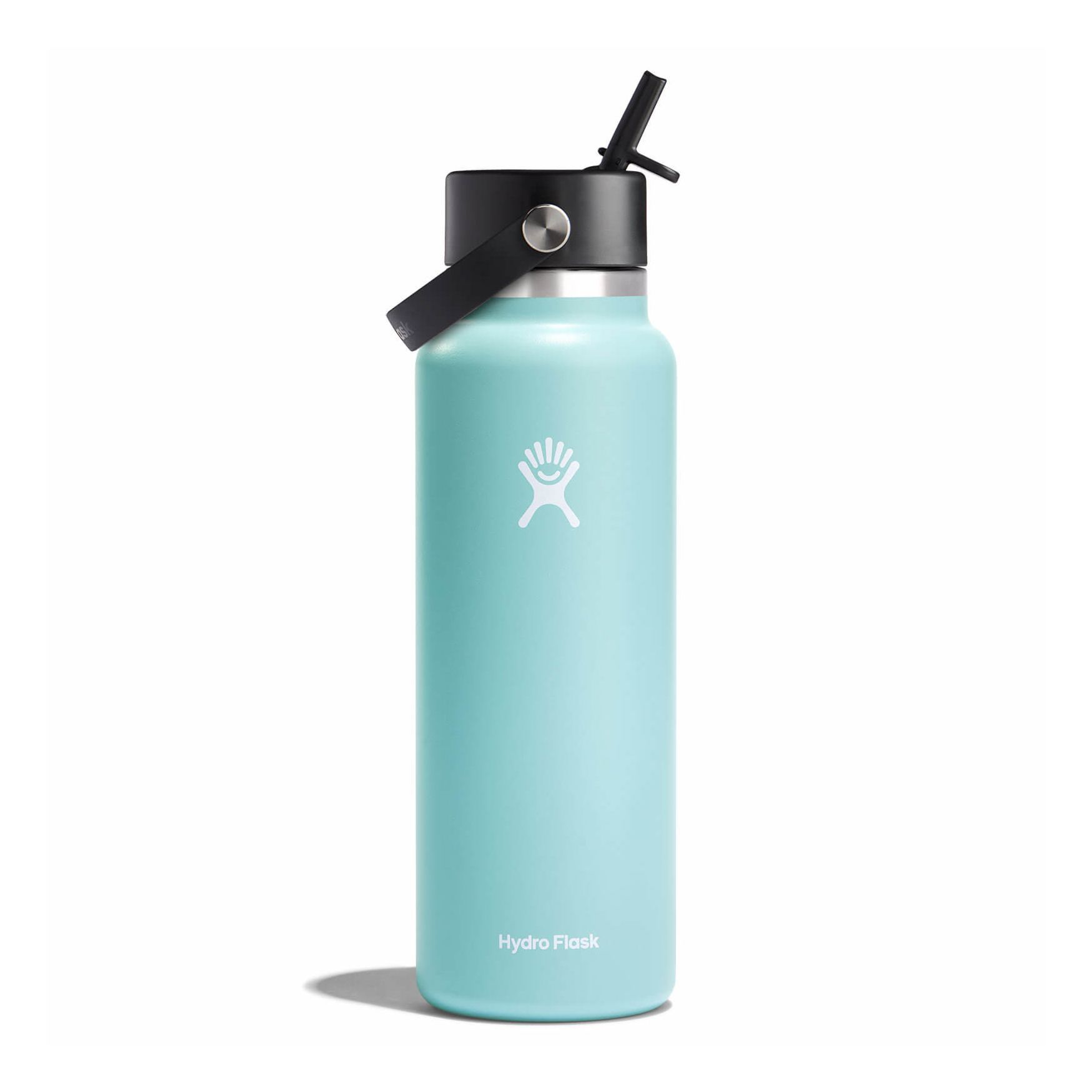 Hydro Flask 40 oz Wide Mouth with Flex Straw Cap Bottles Dew | FVREHI-508