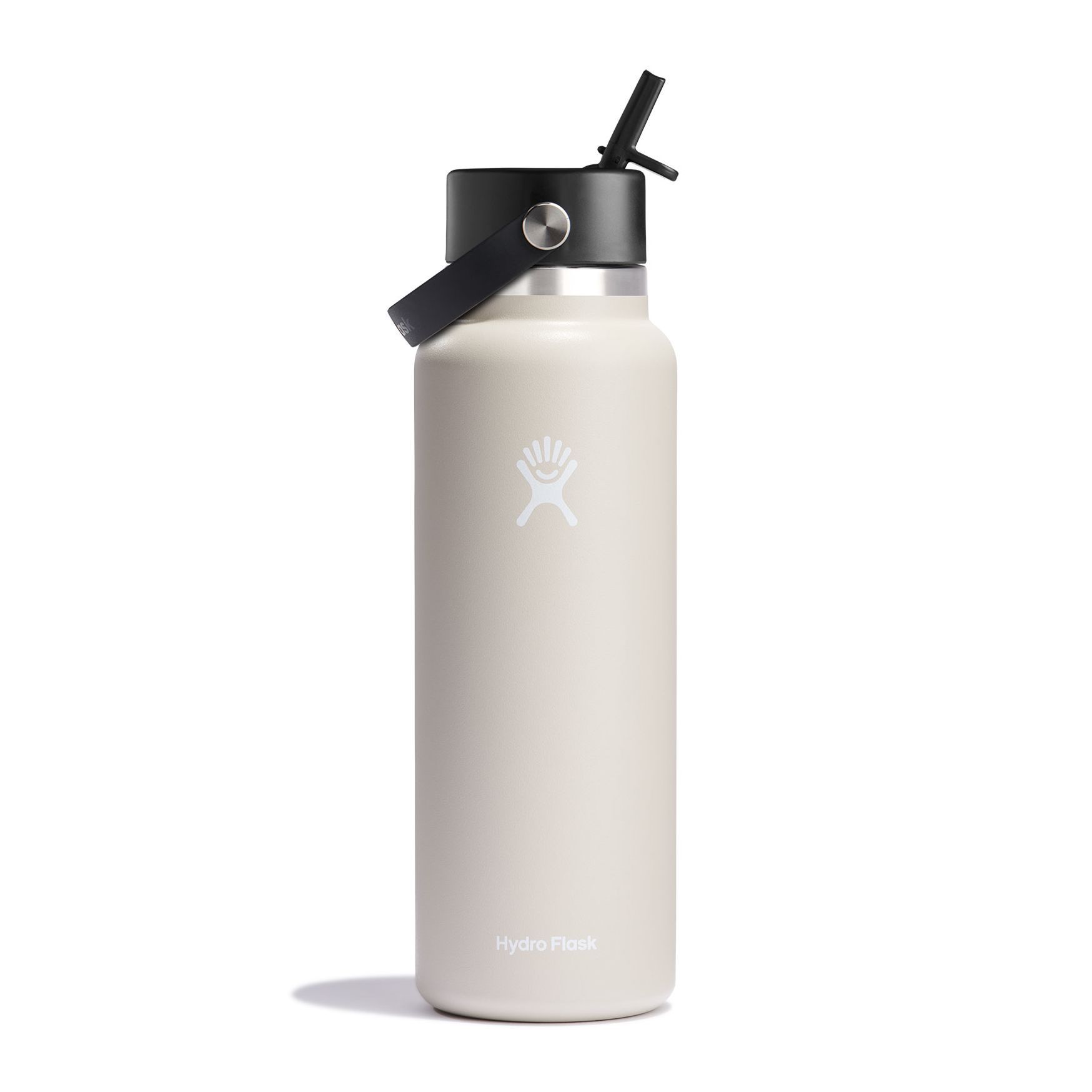 Hydro Flask 40 oz Wide Mouth with Flex Straw Cap Bottles Oat | HFVLOG-460