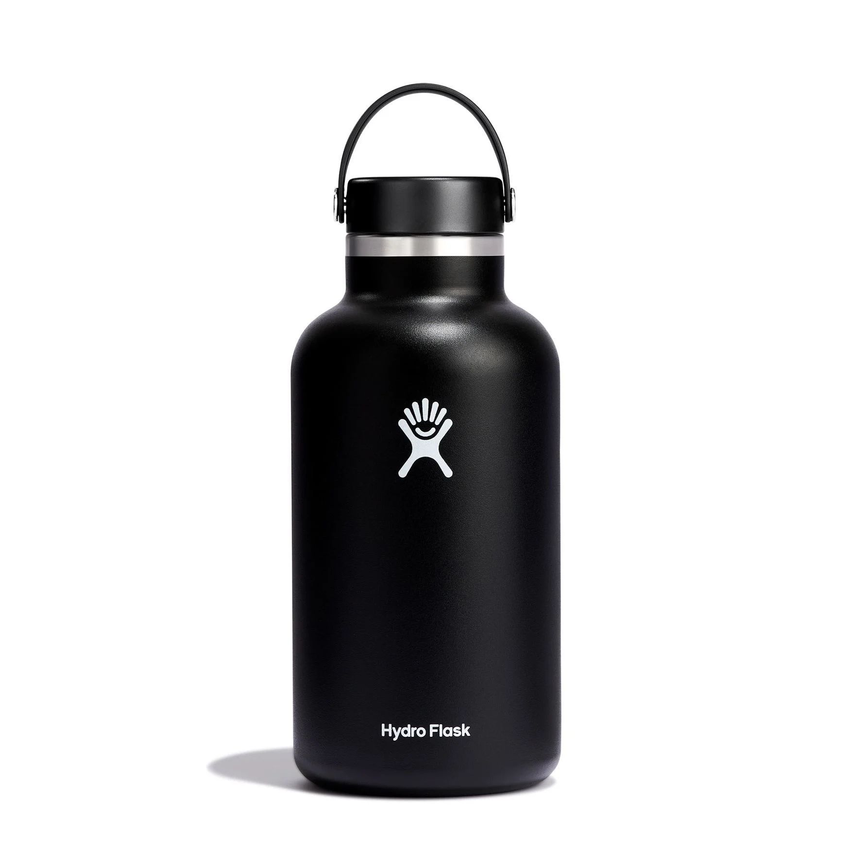 Hydro Flask 64 oz Wide Mouth Bottles Svarta | XKMRTH-749