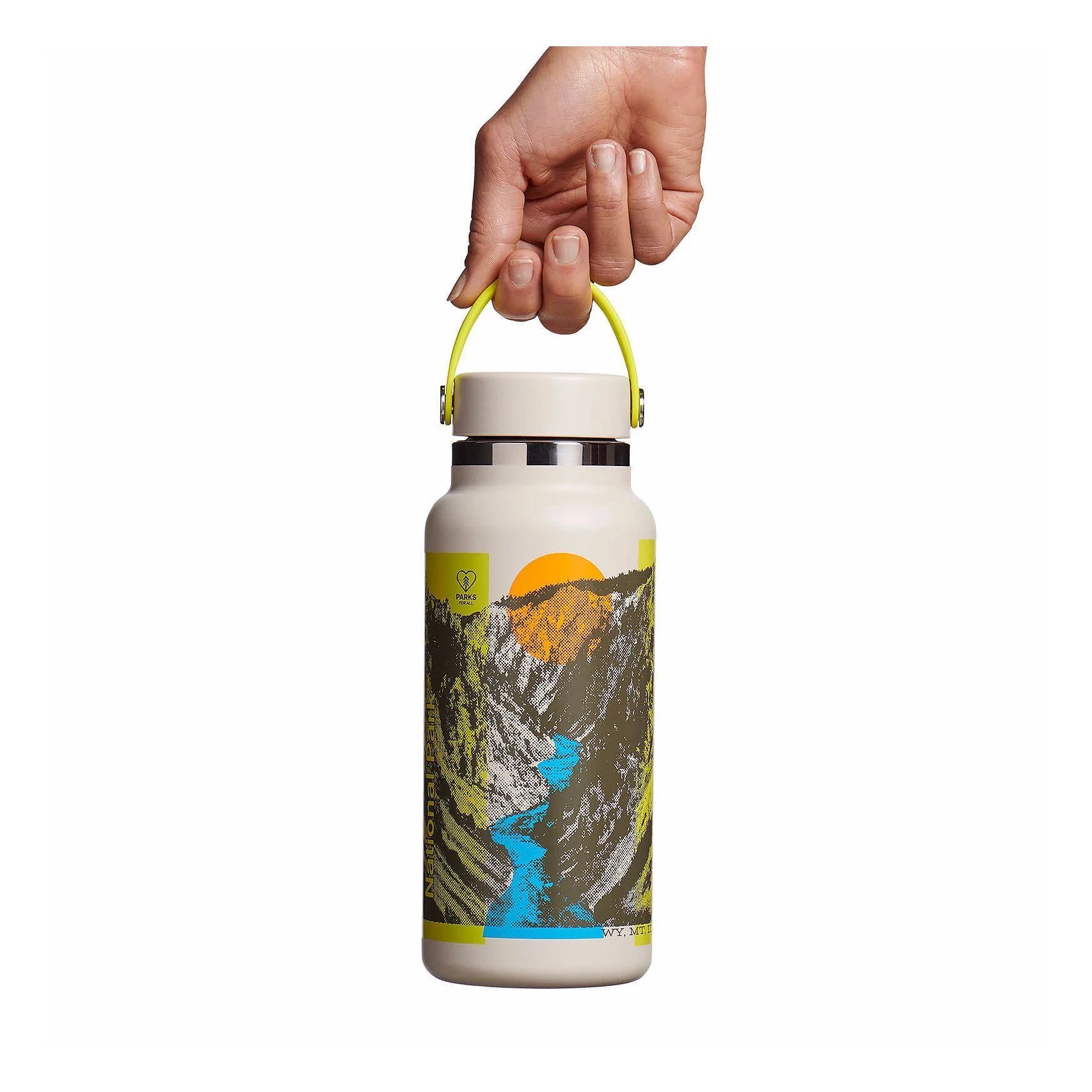 Hydro Flask National Park Foundation 32 oz Wide Mouth Bottles Yellowstone | KTIPMF-504