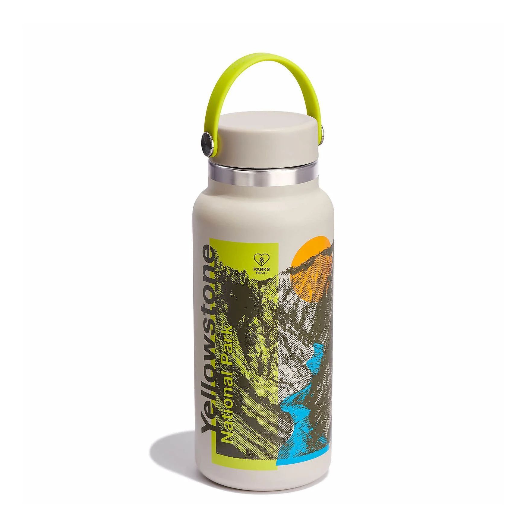 Hydro Flask National Park Foundation 32 oz Wide Mouth Bottles Yellowstone | KTIPMF-504