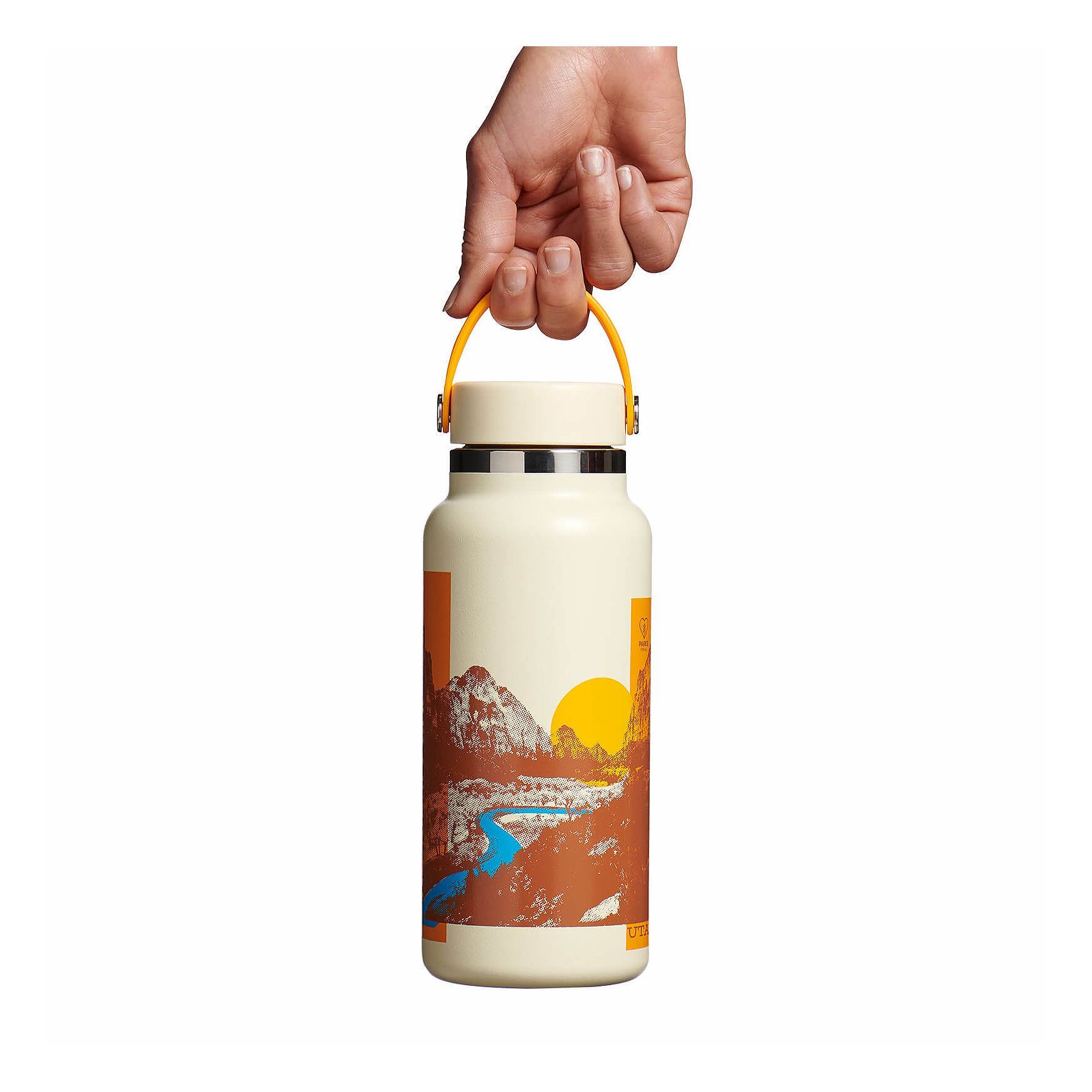 Hydro Flask National Park Foundation 32 oz Wide Mouth Bottles Zion | SRBQGZ-346