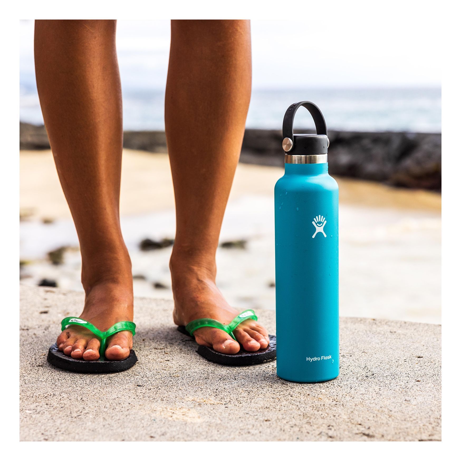 Hydro Flask Standard Mouth Flex Cap Tillbehör Svarta | ACTSFI-340