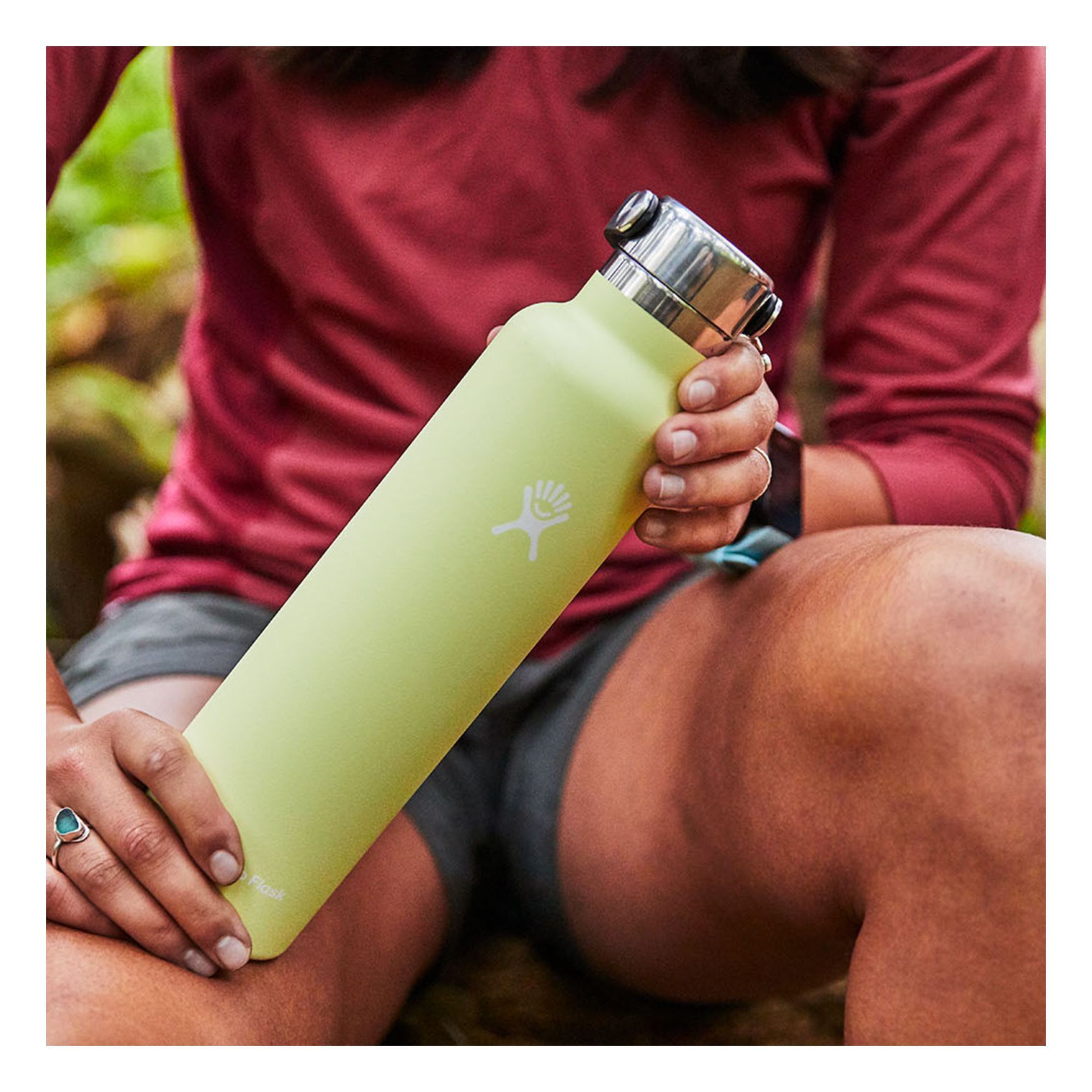 Hydro Flask Standard Mouth Flex Cap Tillbehör Stainless | LNEWMI-485