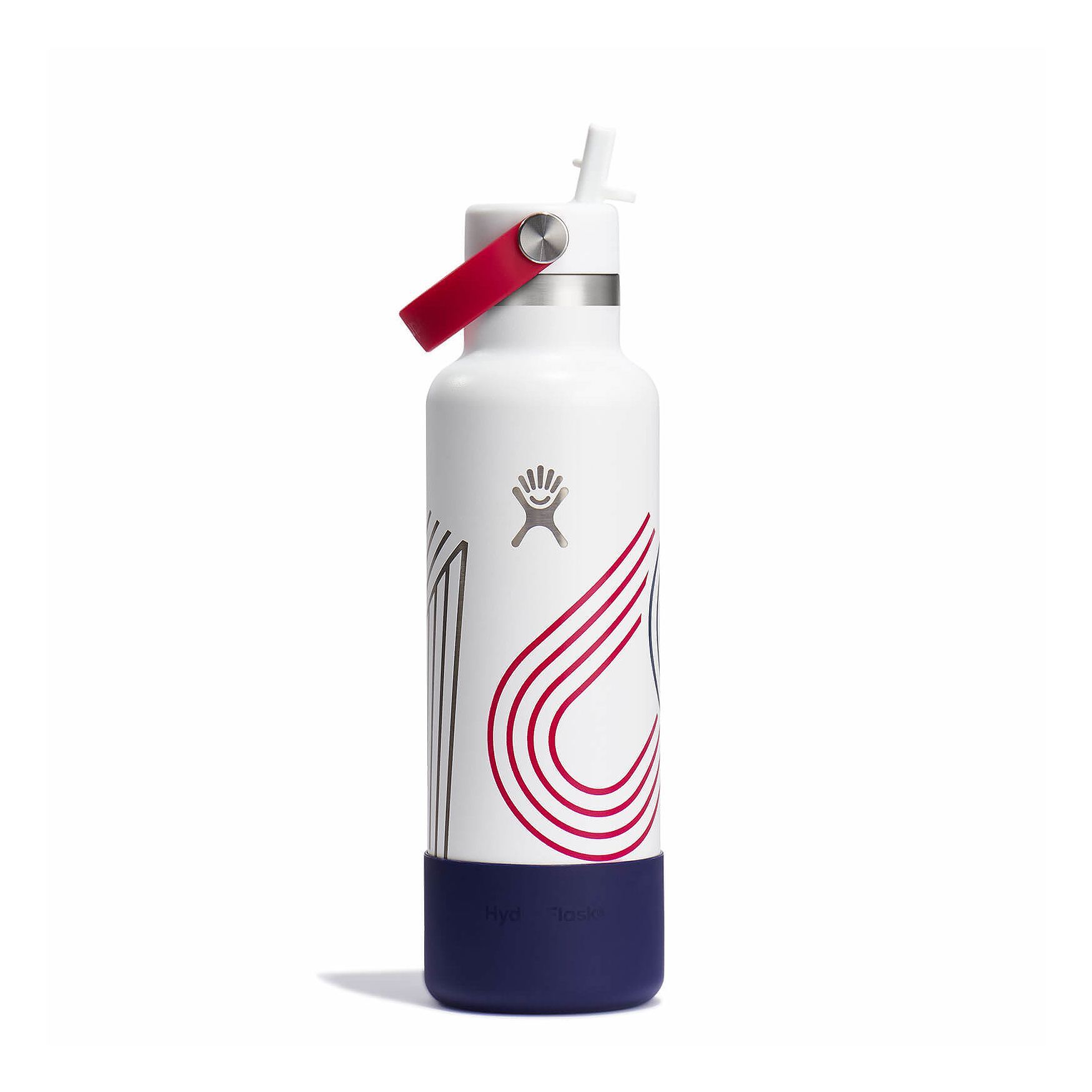 Hydro Flask USA 21 oz Standard Mouth with Flex Straw Cap Bottles | WPNXHM-564