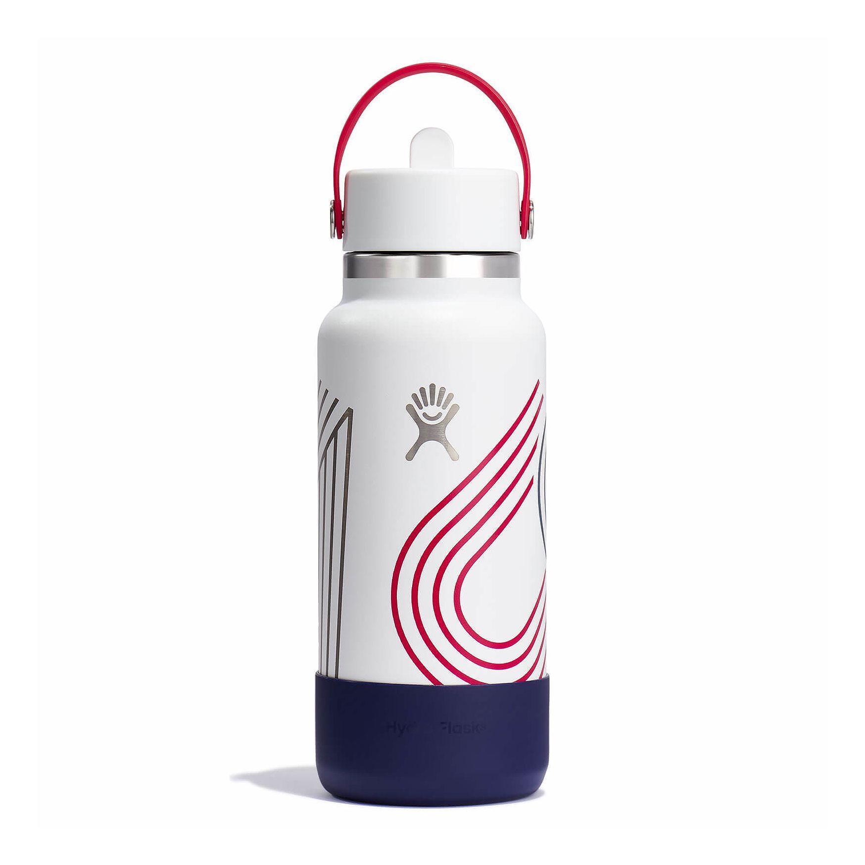 Hydro Flask USA 32 oz Wide Mouth with Flex Straw Cap Bottles | AFXWUP-731